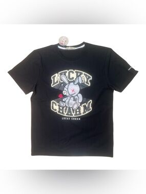 Sz M lucky charm Bkys graphic tee